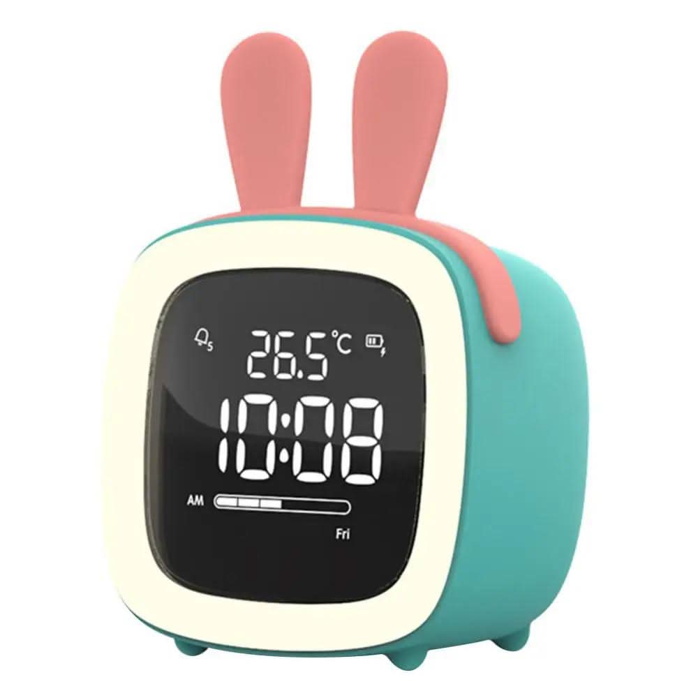 Kinderwecker LED mit Nachtlicht Tiermotiv -    Zorenza