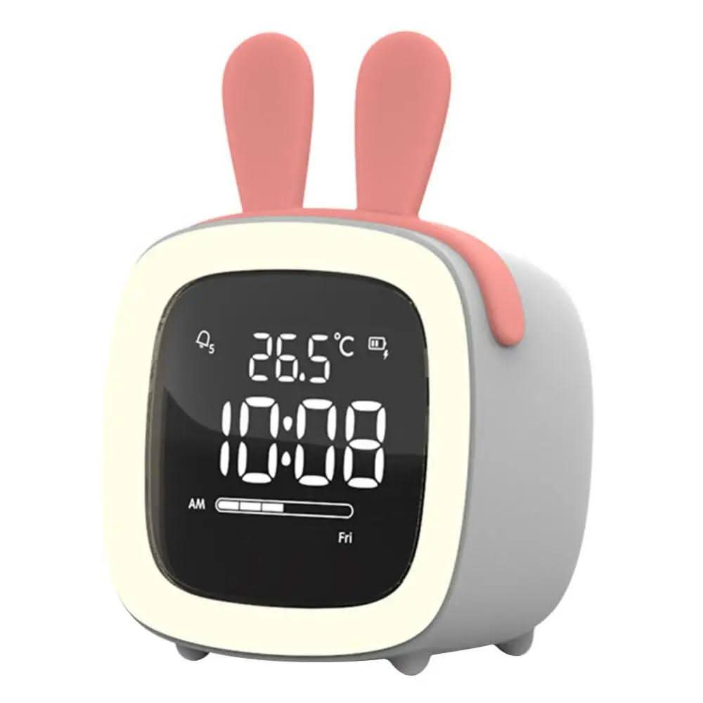 Kinderwecker LED mit Nachtlicht Tiermotiv -    Zorenza