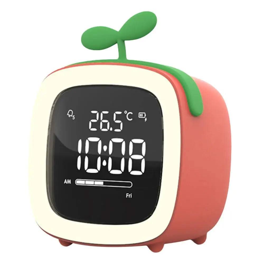 Kinderwecker LED mit Nachtlicht Tiermotiv -    Zorenza