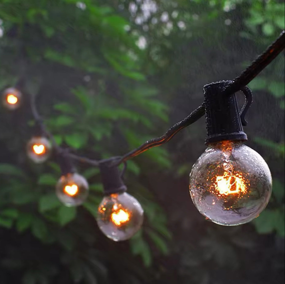 LED Lichterkette Outdoor wetterfest mit warmweißem Licht -    Zorenza