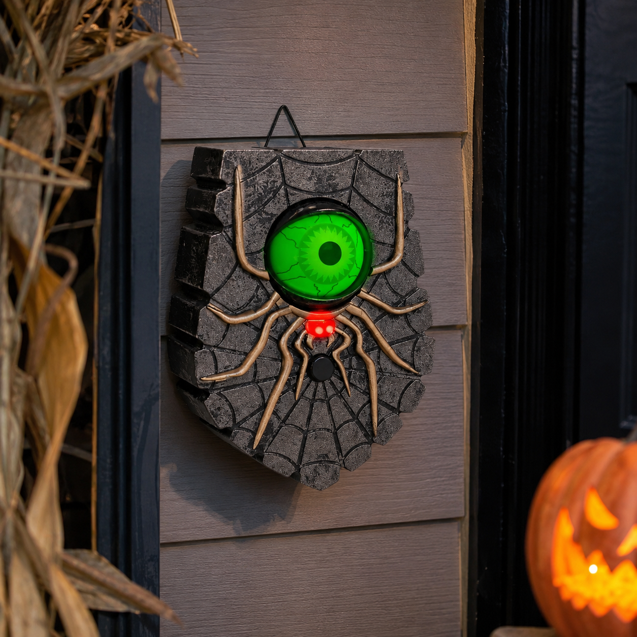 Türklingel Spinnendesign Halloween-Deko -    Zorenza