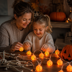 Halloween-Lichterkette Cartoon-Design mit LED-Beleuchtung -    Zorenza