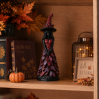 Hexenfigur Resin mit gotischem Design – 25 cm -    Zorenza