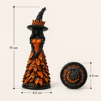 Hexenfigur Resin mit gotischem Design – 25 cm -    Zorenza