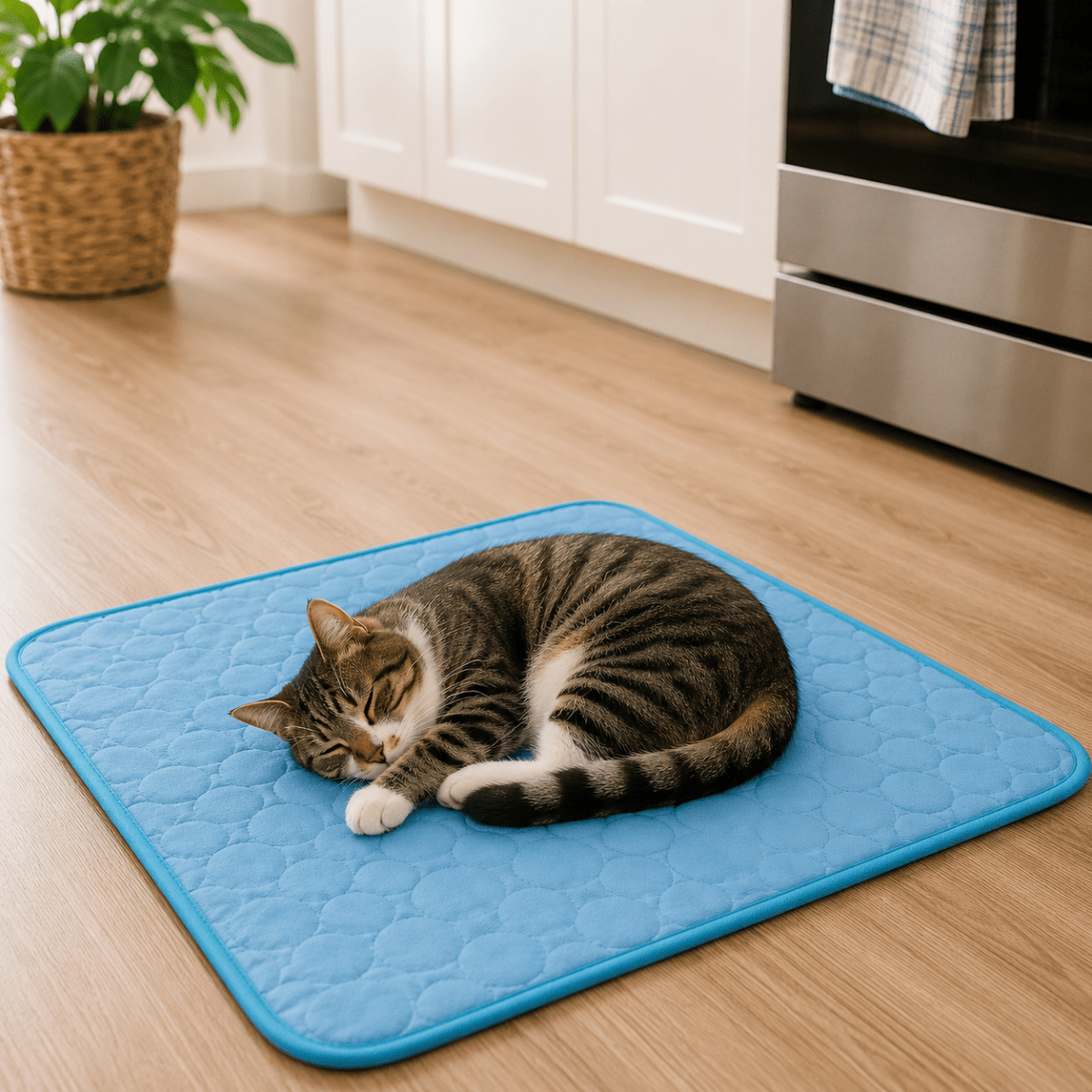 Kühlmatte für Hunde und Katzen – Kühlende Liegefläche -    Zorenza