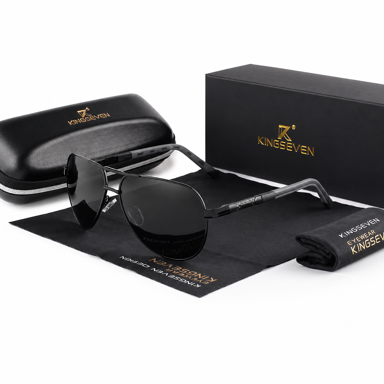 Sonnenbrille Aviator polarisiert UV400-Schutz -    Zorenza
