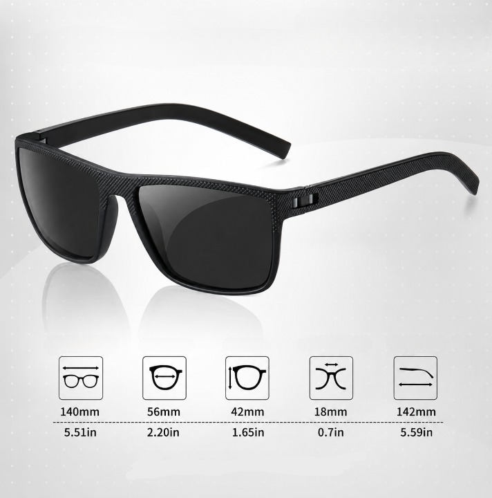 Polarisierte Sonnenbrille UV400 im 3er-Set -    Zorenza