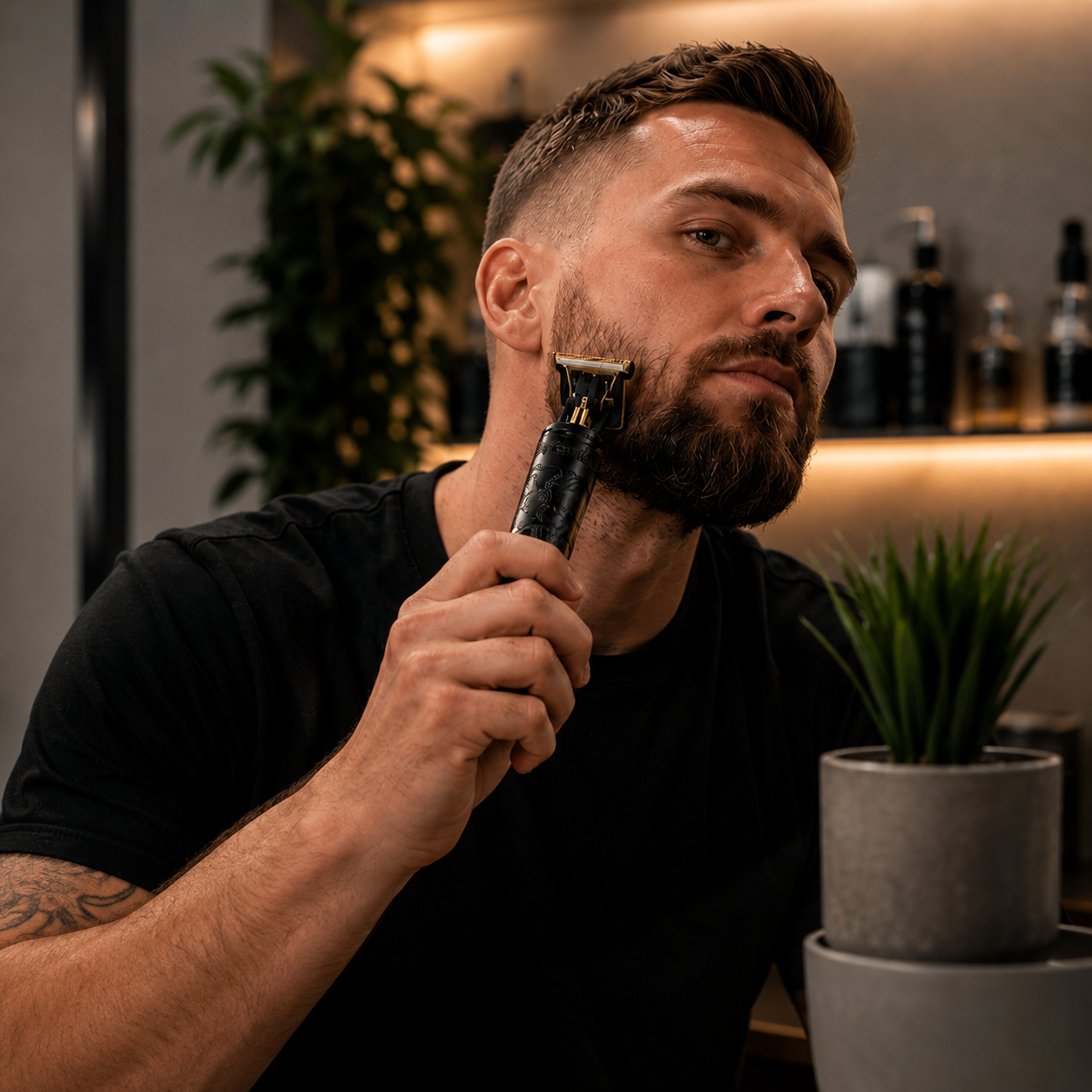 Trimmer-Set 3-teilig – Haarschneider, Barttrimmer und Präzisionstrimmer -    Zorenza