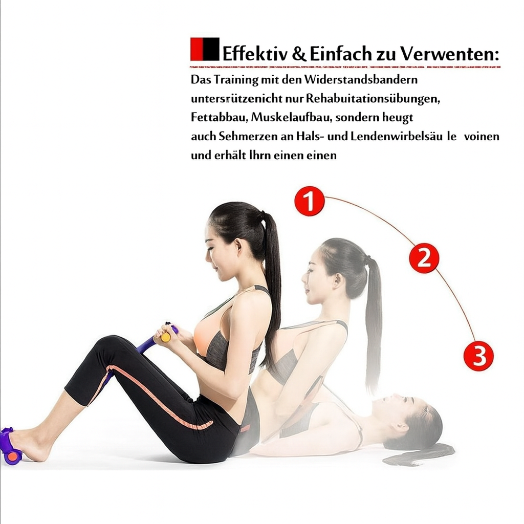 Sit-up Trainingsgerät für Ganzkörper-Fitness -    Zorenza