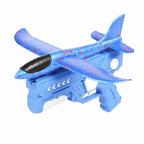 Schaumstoff-Flugzeug mit Abschussgerät für Outdoor-Spiel -    Zorenza