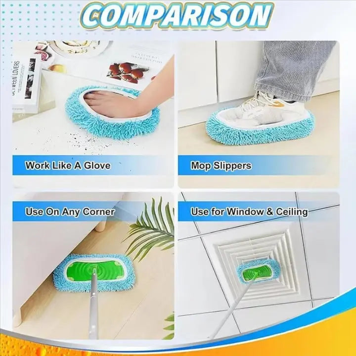 Chenille Wischpads für Bodenwischer (6er-Set) Zorenza