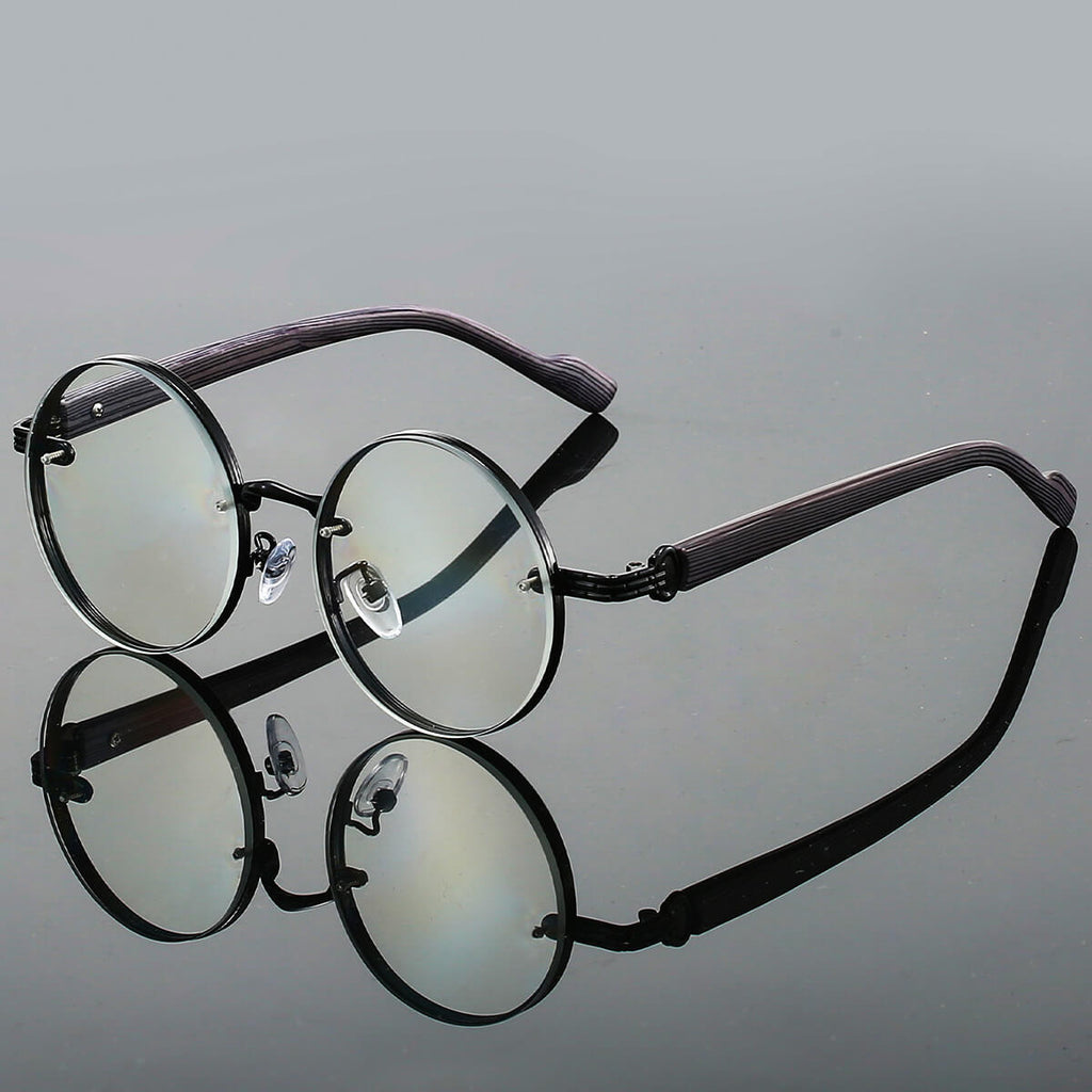 Retro Sonnenbrille mit rundem Gestell -    Zorenza