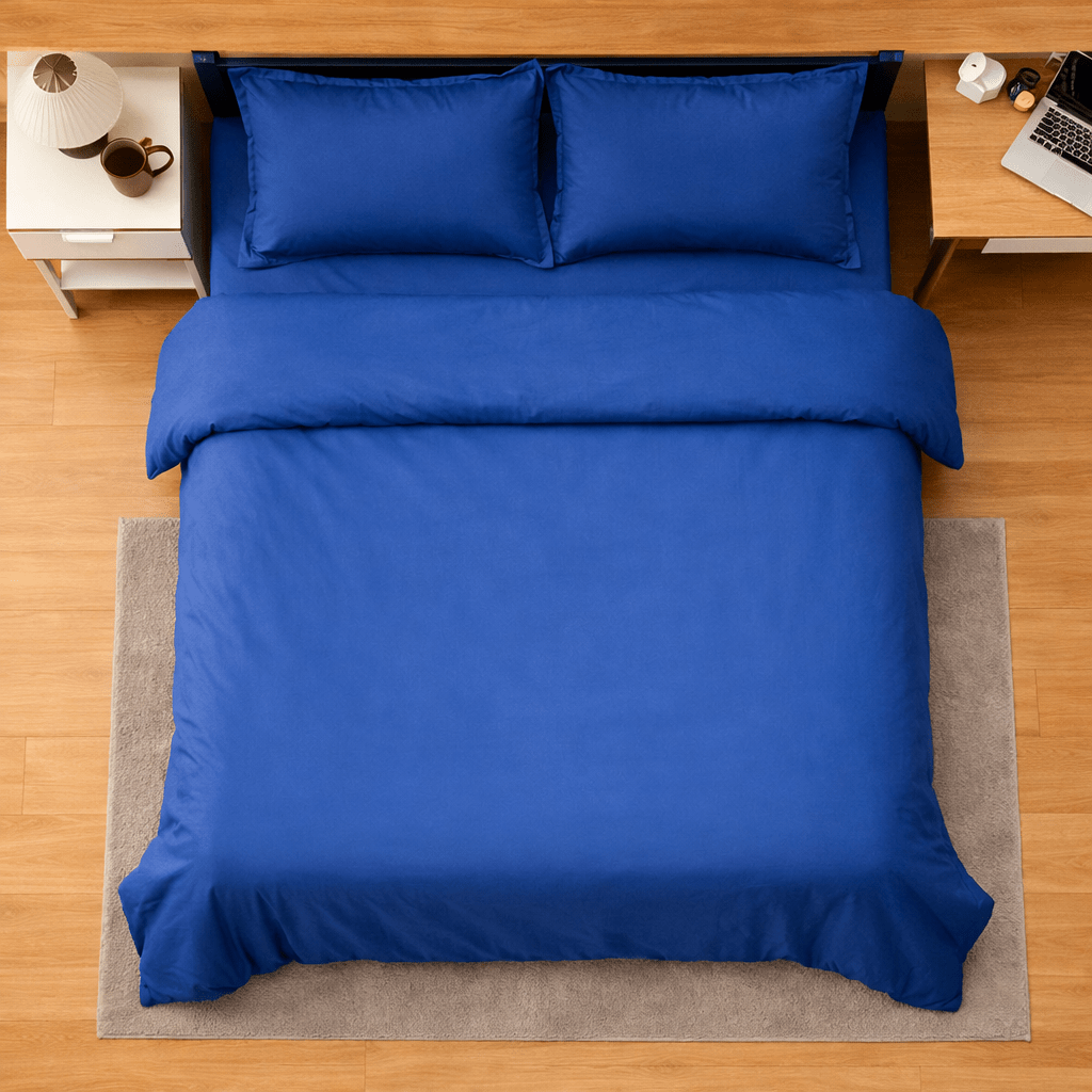 Satin-Spannbettlaken aus 100% Baumwolle Zorenza