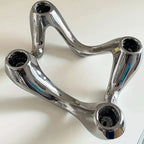 Kerzenhalter Keramik Wellenform 4-armig -    Zorenza