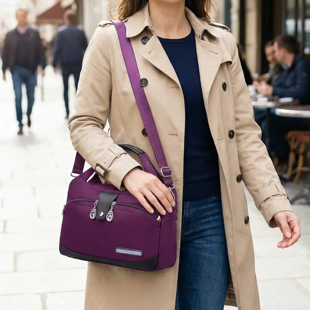 Crossbody-Bag mit Vielen Fächern – Alles an Seinem Platz Zorenza