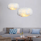 Wolken-Pendelleuchte mit warmweißem LED-Licht -    Zorenza