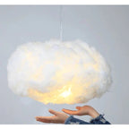 Wolken-Pendelleuchte mit warmweißem LED-Licht -    Zorenza