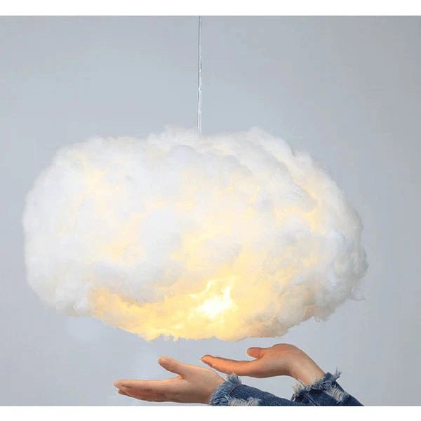 Wolken-Pendelleuchte mit warmweißem LED-Licht -    Zorenza