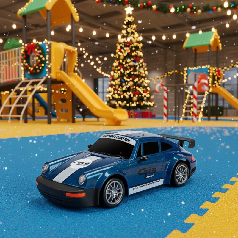 RC-Driftwagen 1:24 mit LED-Beleuchtung und Doppelreifen -    Zorenza