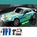 RC-Driftwagen 1:24 mit LED-Beleuchtung und Doppelreifen -    Zorenza