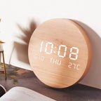 Digitale Wanduhr im skandinavischen Design Zorenza