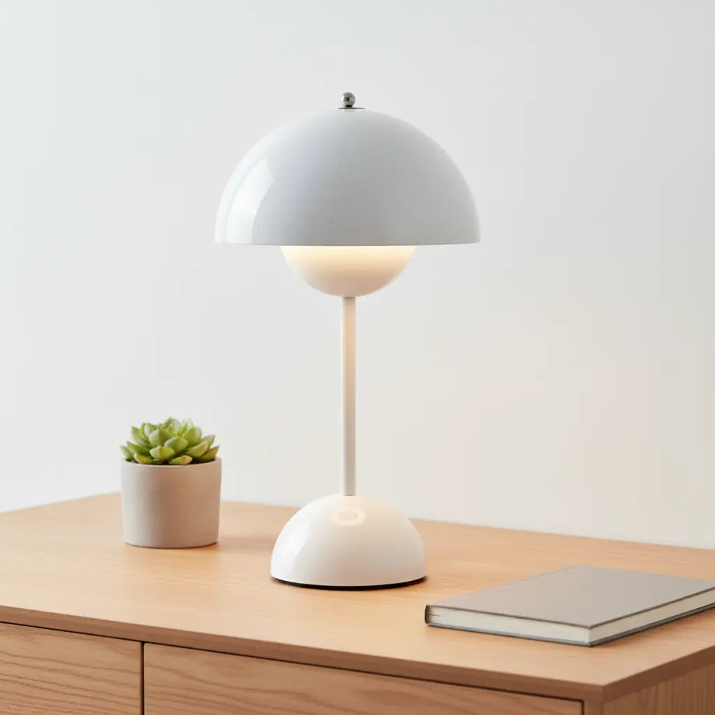 Dimmbare Tischleuchte im skandinavischen Design Zorenza