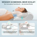 Ergonomisches Nackenstützkissen aus Memory Foam Zorenza