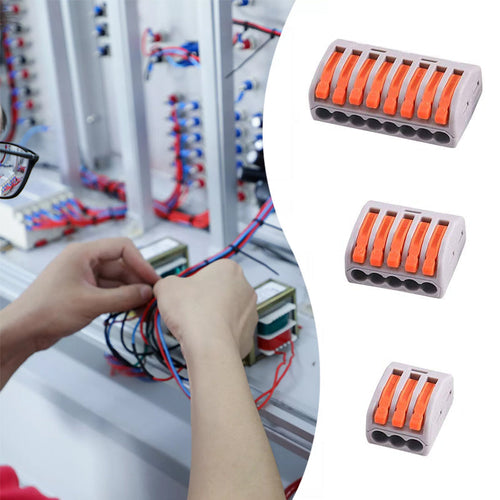 Drahtverbinder-Set – Schnelle elektrische Verbindungen ohne Werkzeug -    Zorenza