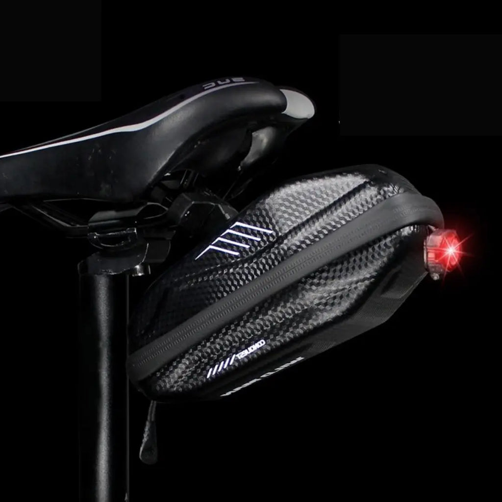 Fahrrad-Satteltasche mit Schnellverschluss – Wasserdichtes Hardcase Zorenza