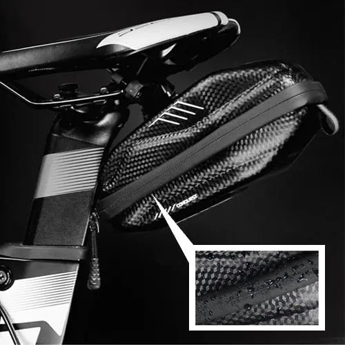 Fahrrad-Satteltasche mit Schnellverschluss – Wasserdichtes Hardcase Zorenza