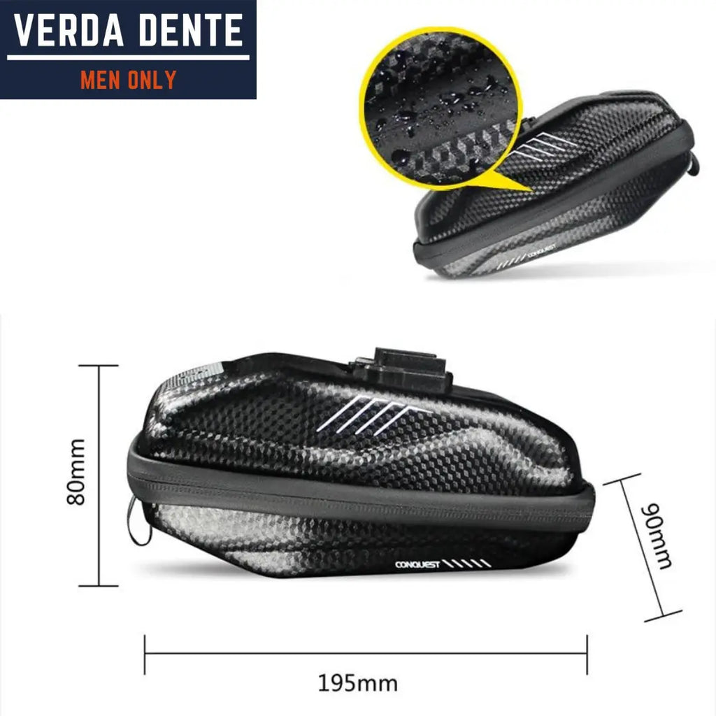 Fahrrad-Satteltasche mit Schnellverschluss – Wasserdichtes Hardcase Zorenza