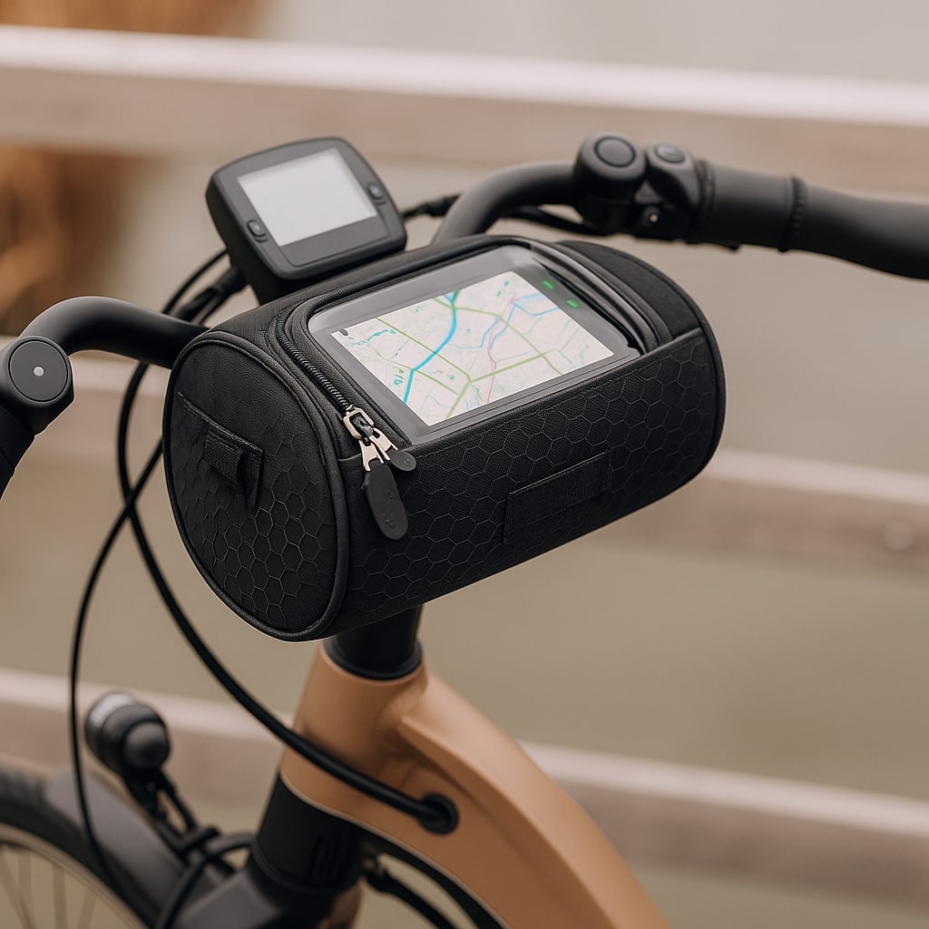 Fahrrad-Lenkertasche mit Touchscreen-Fenster -    Zorenza