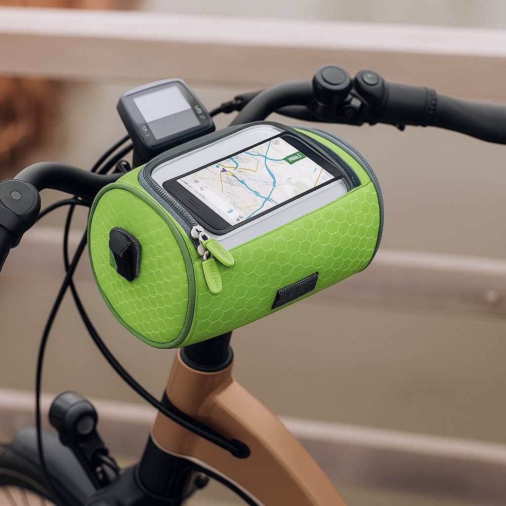 Fahrrad-Lenkertasche mit Touchscreen-Fenster -    Zorenza