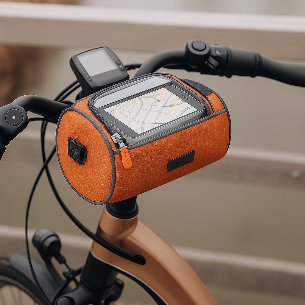 Fahrrad-Lenkertasche mit Touchscreen-Fenster -    Zorenza