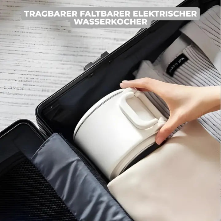 Faltbarer Reise-Wasserkocher elektrisch Zorenza