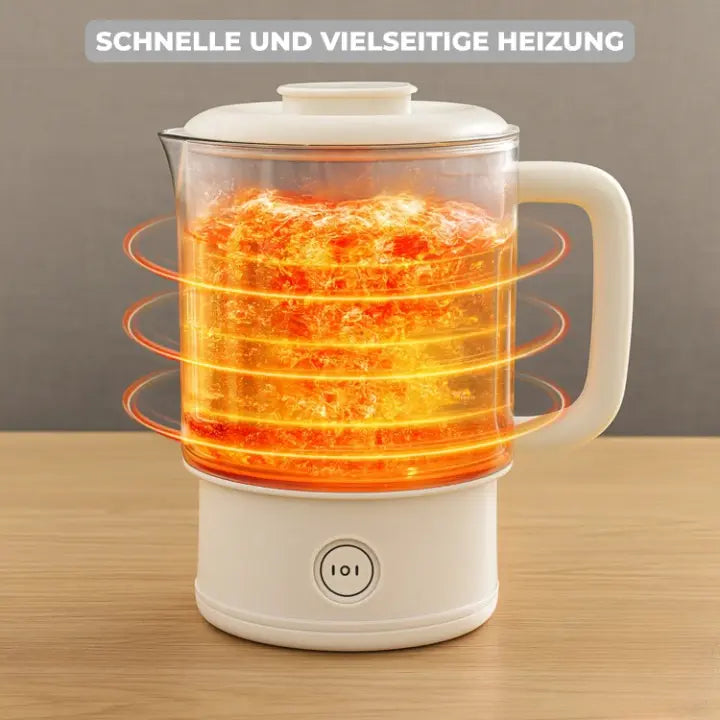 Faltbarer Reise-Wasserkocher elektrisch Zorenza