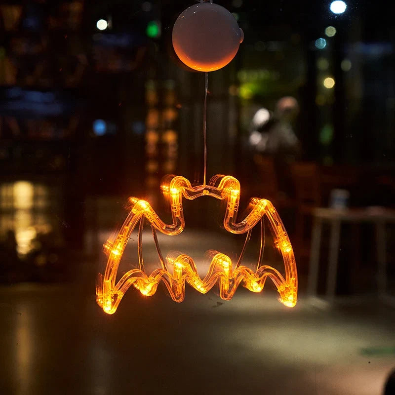 LED Fenstersilhouette Halloween batteriebetrieben -    Zorenza