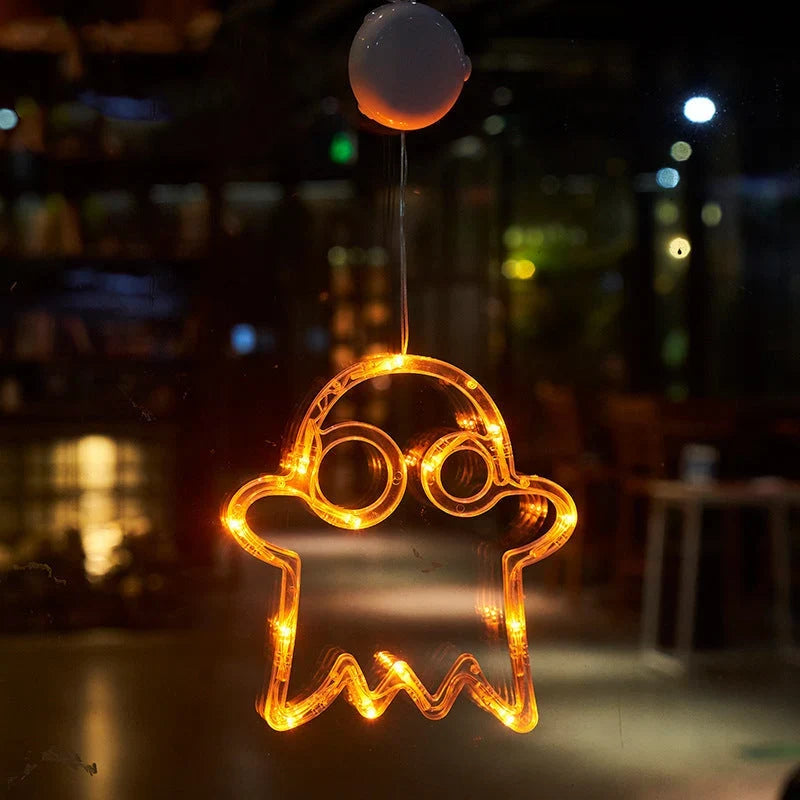 LED Fenstersilhouette Halloween batteriebetrieben -    Zorenza