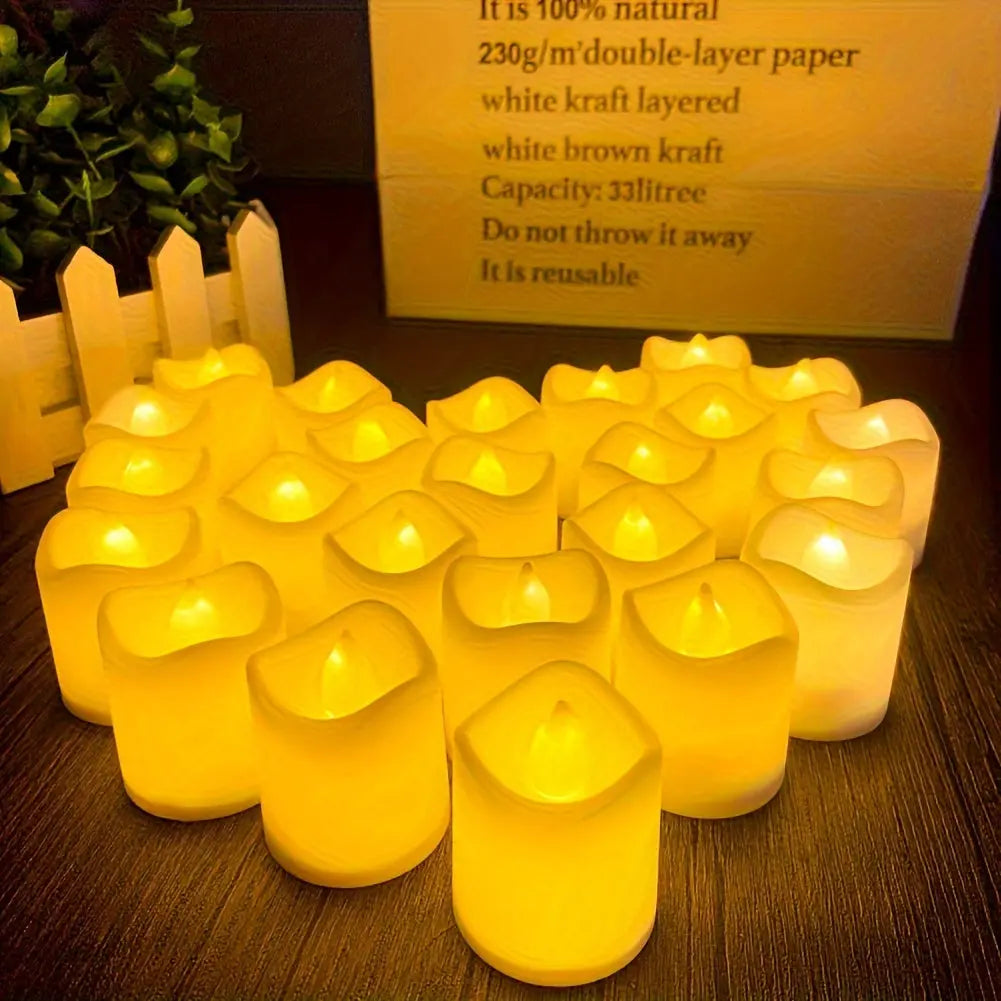 Flammenlose LED-Teelichter Zorenza