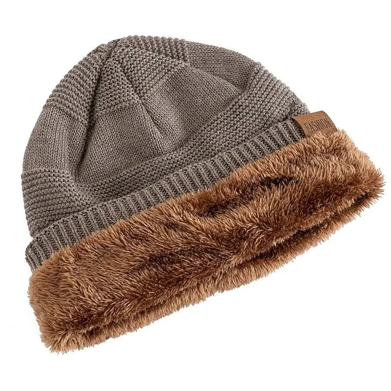 Fleecegefütterte Slouchy-Mütze – Warm und Bequem Zorenza