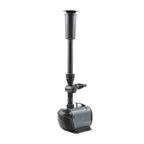 Gartenbrunnen-Pumpe mit 12 LED-Leuchten Zorenza
