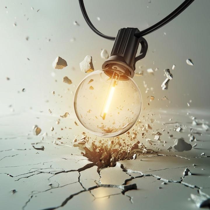 LED Lichterkette Outdoor wetterfest mit warmweißem Licht -    Zorenza