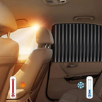 Magnetischer Auto Sonnenschutz 4er-Set — 99% UV-Schutz, Seitenfenster, 3 Farben -    Zorenza