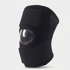 Kniebandage mit Seitenstützen und Klettverschluss, atmungsaktiv, M bis 3XL -    Zorenza
