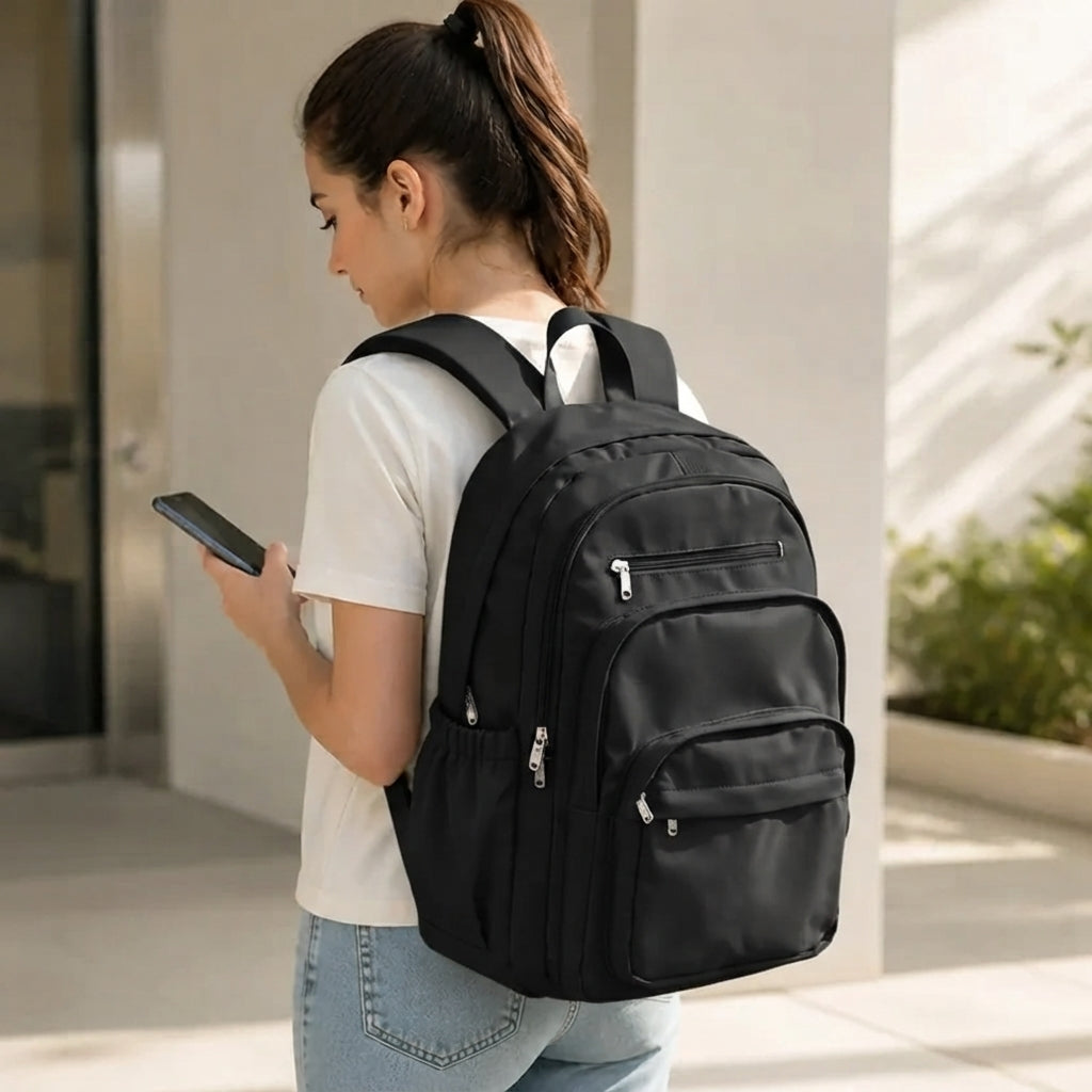 Alltagsrucksack Nylon mit gepolstertem Laptopfach – 29 L -    Zorenza