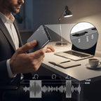 Mini-Diktiergerät sprachaktiviert – USB-C, wählbar 16 oder 32 GB -    Zorenza