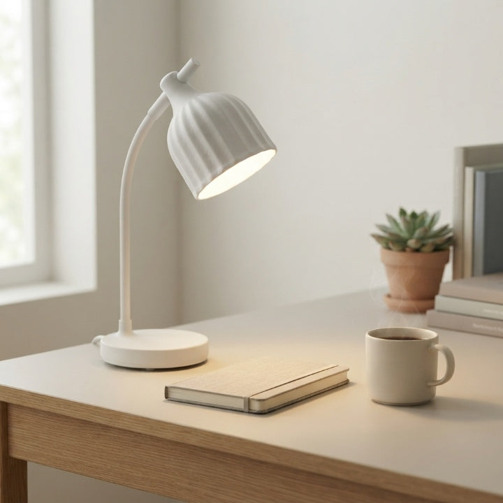 LED-Schreibtischlampe, dimmbar, verstellbarer Arm, 40 cm Höhe -    Zorenza