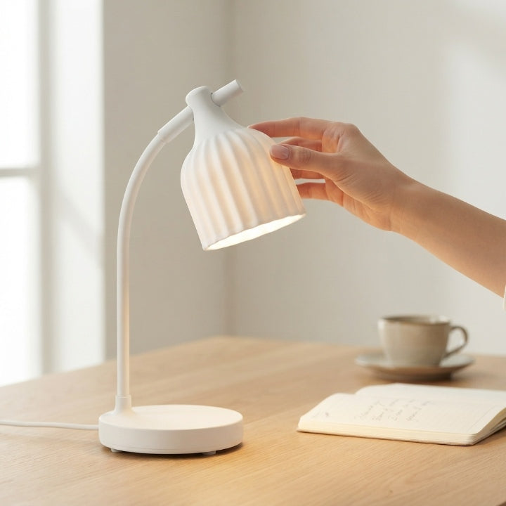 LED-Schreibtischlampe, dimmbar, verstellbarer Arm, 40 cm Höhe -    Zorenza