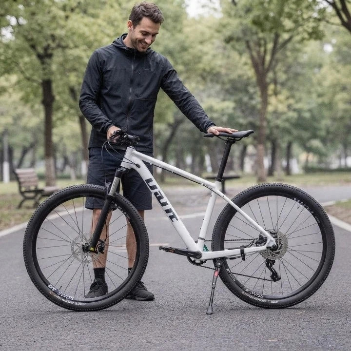 Fahrradständer höhenverstellbar, 32,7–37,8 cm, Kunststoff-Aluminium-Kombination -    Zorenza