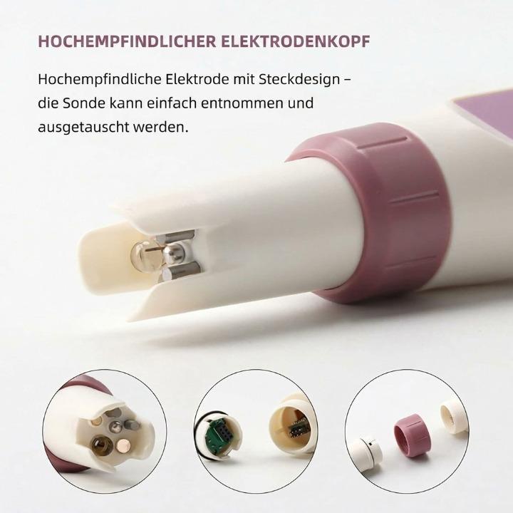 Digitales Wasserqualitäts-Testgerät 7-in-1 mit Bluetooth -    Zorenza